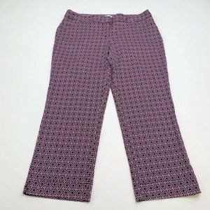 Laundry By Shelly Segal  Geometric Floral Pants